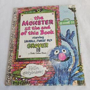 The Monster at the End of This Book Sesame Street Little Golden